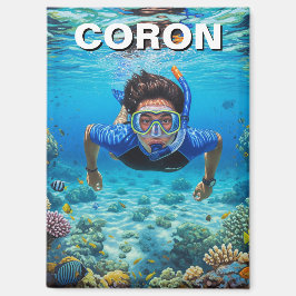 Imán Buzo de Coron Filipinas