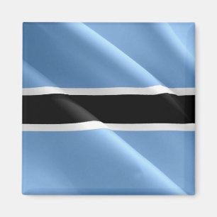 Imán BW002 BOTSWANA WAVING FLAG, África, Fridge