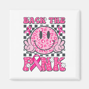 Imán Byck The Pink Smile Face Pink Breast Cancer Awaren