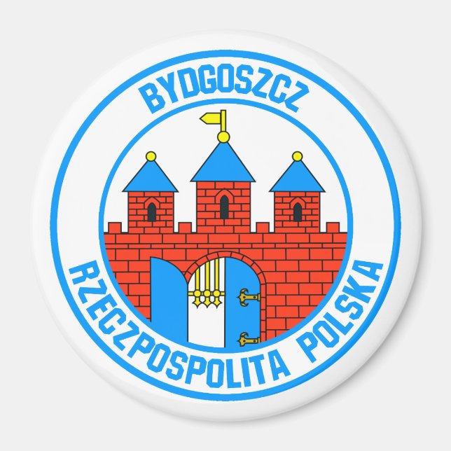 Imán Bydgoszcz Round Emblem (Frente)