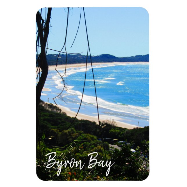 Imán byron bay beach blue (Vertical)