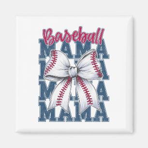 Imán Bysebyll Mama Coquette Bow Game Day Bysebyll Mom M