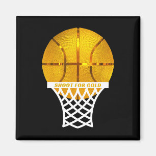 Imán Bysketbyll Byll Hoop Net Mvp Player Award Slam Dun