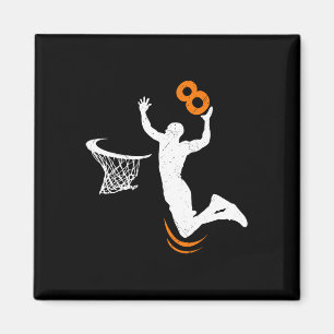 Imán Bysketbyll Dunk, de 8 años, 8 niños de fiesta de c