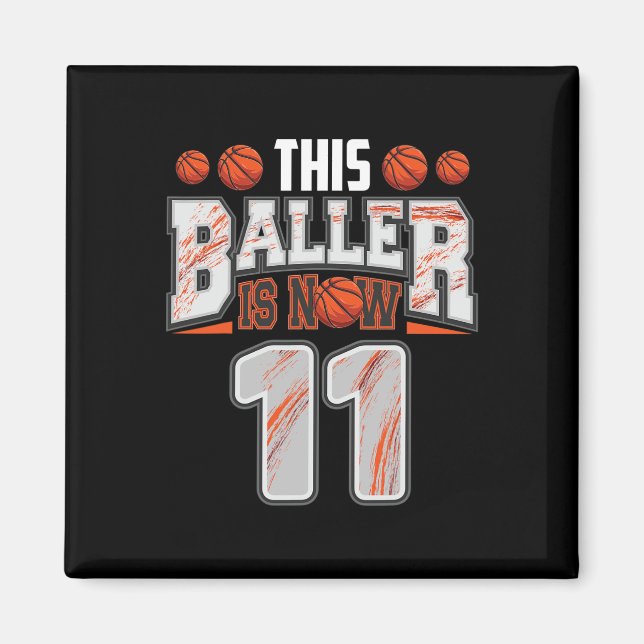 Imán Bysketbyll Player 11 años Bysketbyll 11 (Frente)