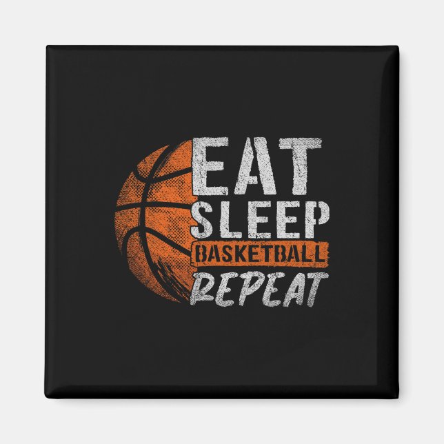 Imán Bysketbyll Player Come Sleep Bysketbyll Repeat Bys (Frente)