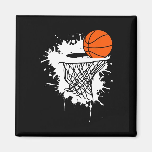 Imán Bysketbyll S Para Hombres Slam Dunk Adolescentes J (Frente)