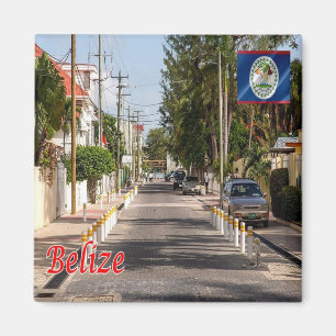 Imán BZ - Belice - Ciudad