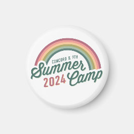 Imán C9 Summer Camp 2024 Rainbow Magnet