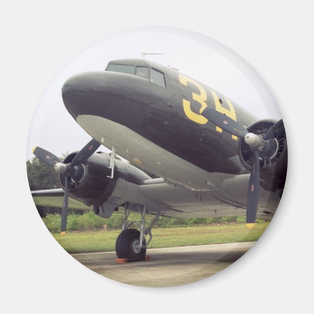 Imán C-47/DC-3 Gooney Bird Magnet (Frente)