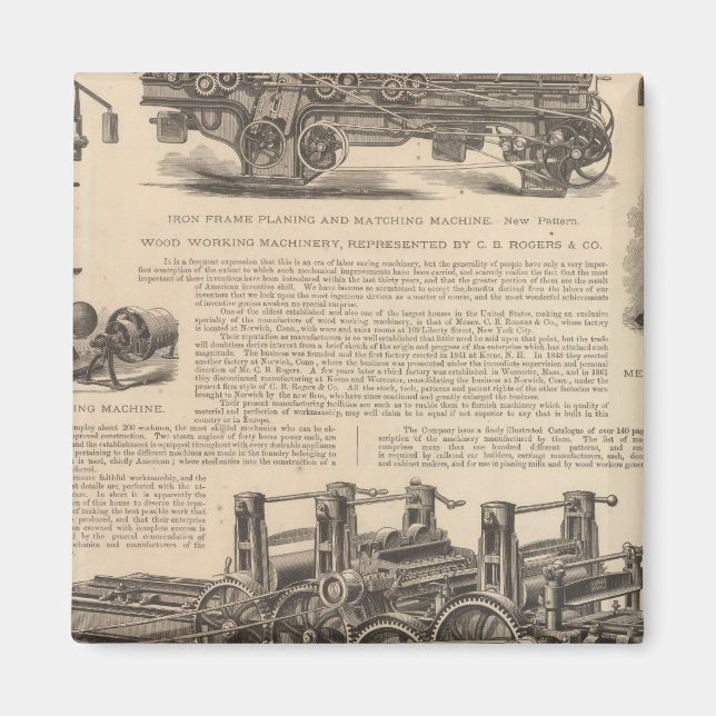 Imán C B Rogers and Company (Frente)