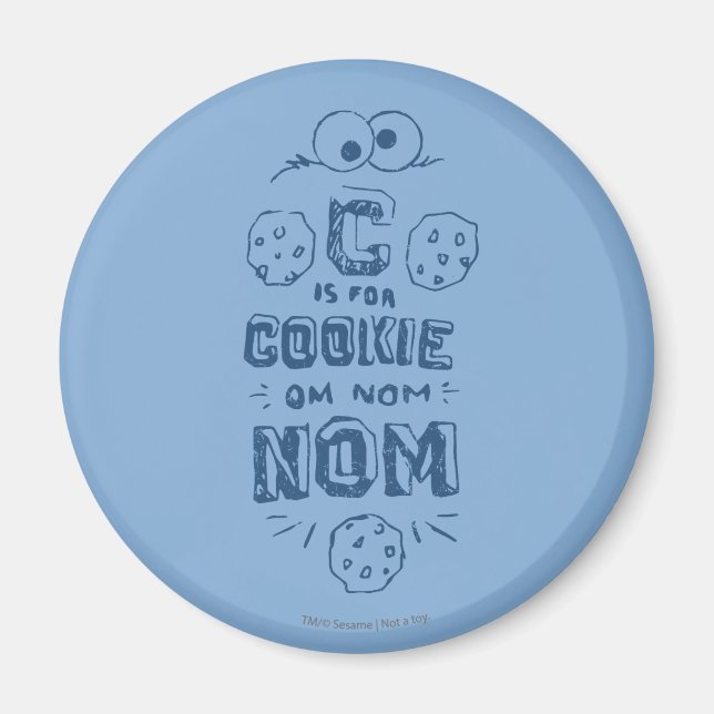 Imán C es para Cookie (Frente)