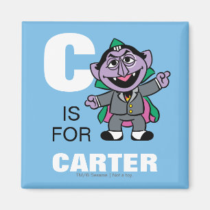Imán C es para el Conde von Count Agrega tu nombre