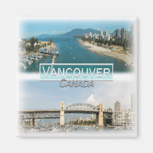 Imán CA0030 América, Canadá, Vancouver, Fridge