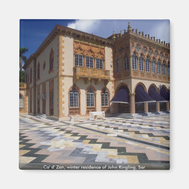 Imán Ca' d' Zan, residencia de invierno de John Ringlin (Frente)
