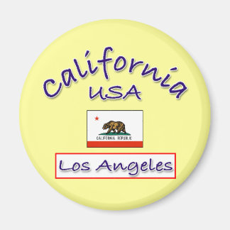 Imán CA-flag-LA