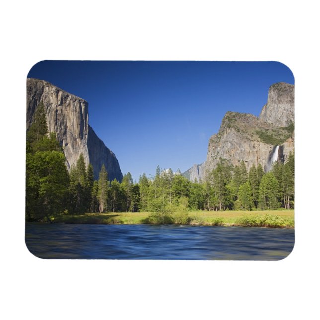 Imán CA, Parque Nacional Yosemite, vista del valle con  (Horizontal)