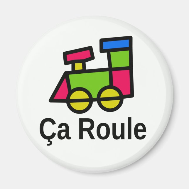 Imán Ça Roule (Frente)
