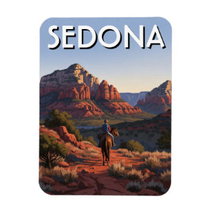 Imán Cabalgata en Sedona Arizona Viajes