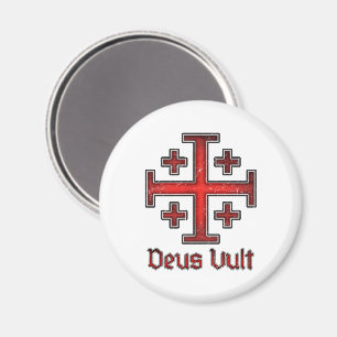 Imán Caballero Templario Cruzada Cruz Cristiana de Jeru