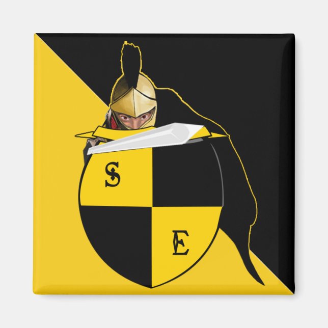 Imán Caballeros de instituto de Lincoln (Frente)