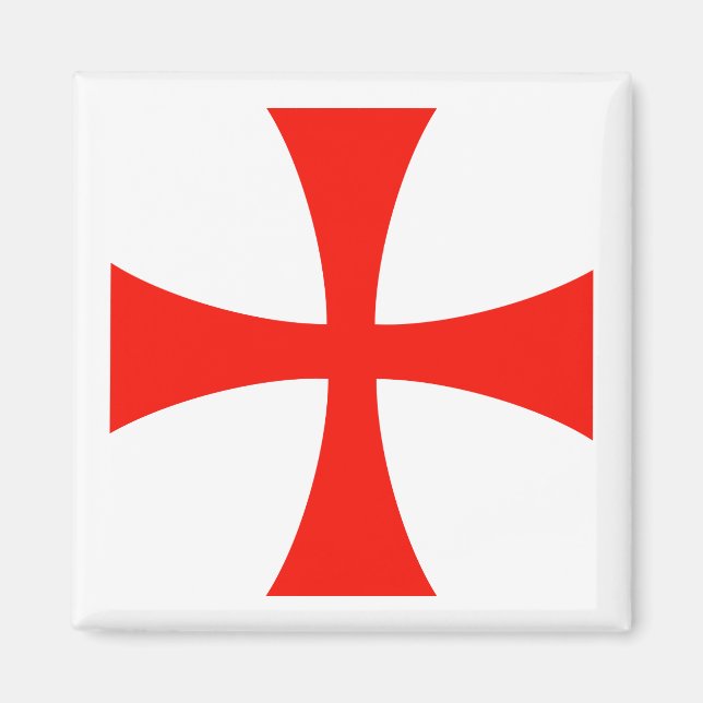 Imán Caballeros Templarios escudo de armas (Frente)