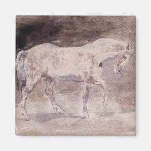 Imán Caballo blanco (por Eugene Delacroix)