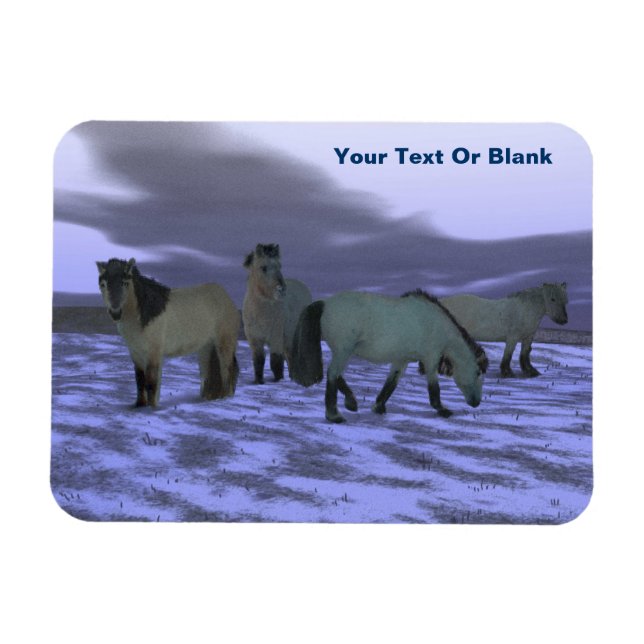 Imán Caballo Dawn (Horizontal)