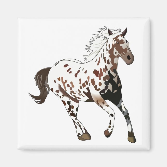 Imán Caballo de Appaloosa (Frente)