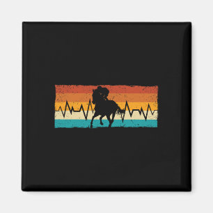 Imán Caballo de caballos Rider Ecuestres
