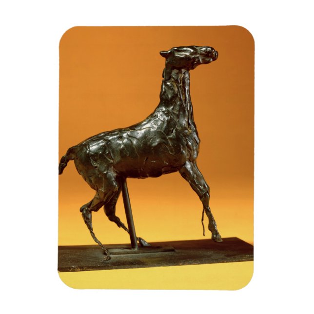 Imán Caballo de Caracoling (bronce) (Vertical)
