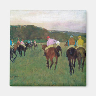 Imán Caballo de carreras Longchamp, Edgar Degas