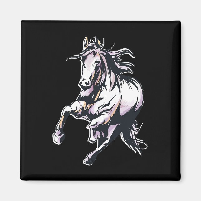 Imán Caballo de colores (Frente)
