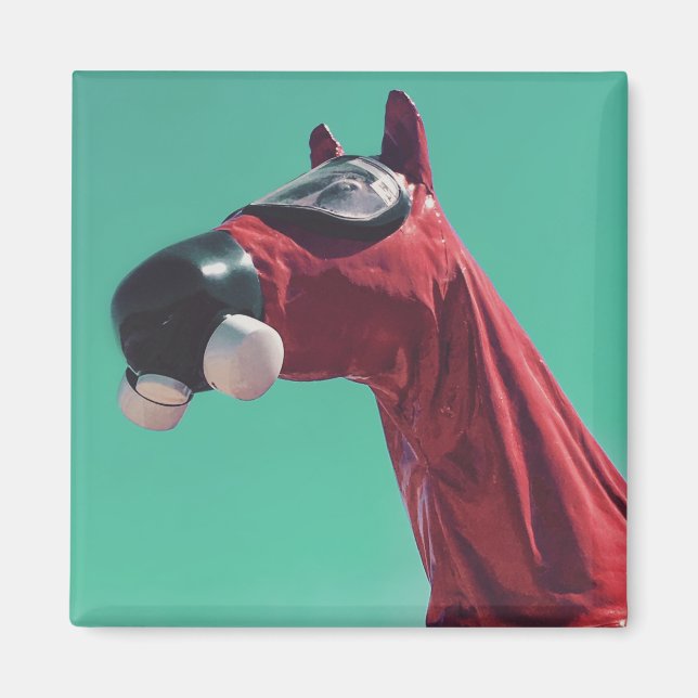 Imán caballo de guerra fría (Frente)