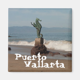 Imán Caballo de mar fuera del agua; México Souvenir