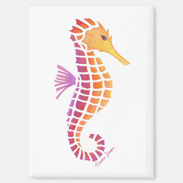 Imán Caballo de mar tribal