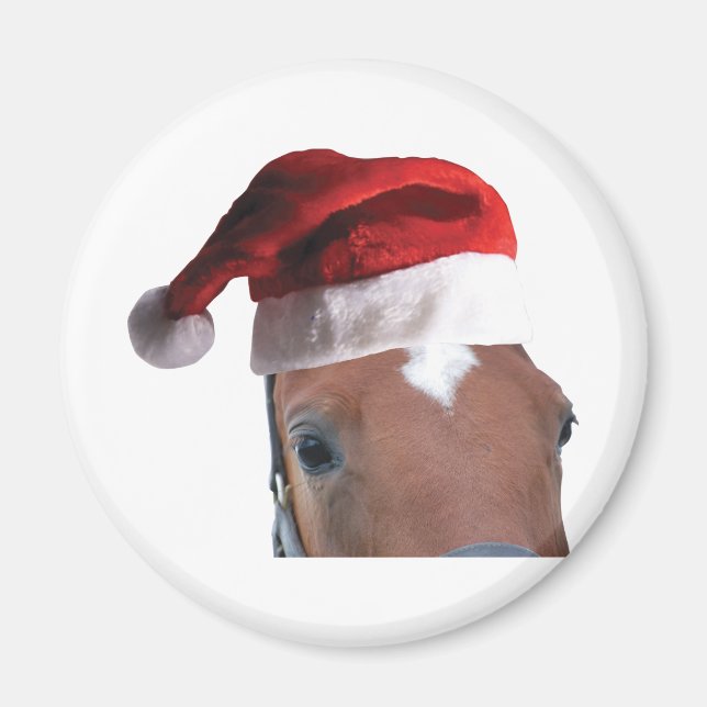 Imán Caballo de navidades (Frente)