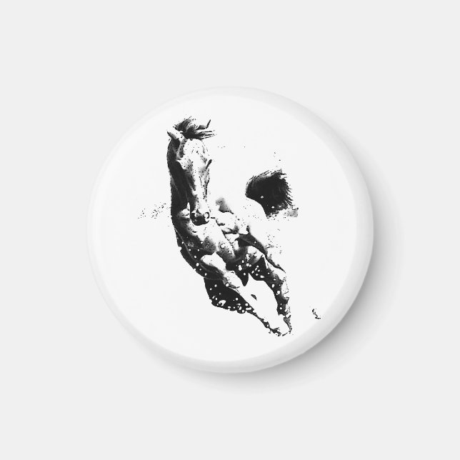 Imán Caballo en marcha (Frente)