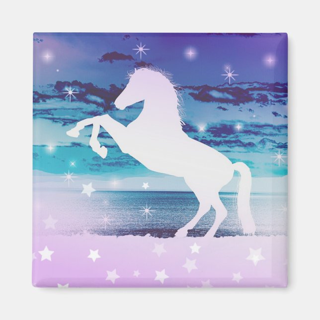 Imán Caballo místico (Frente)