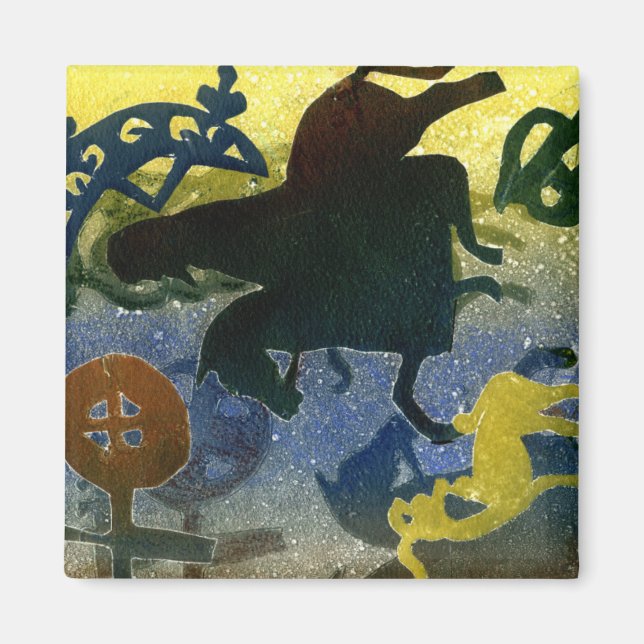 Imán Caballo picante (Frente)