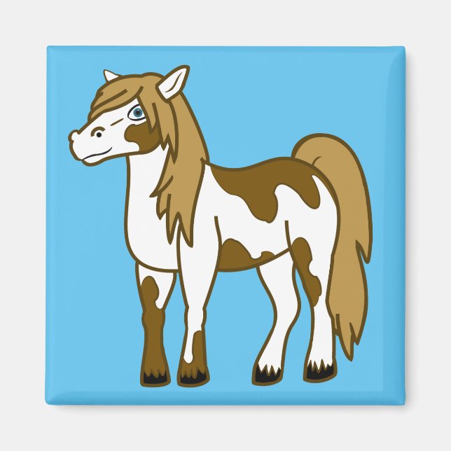 Imán Caballo pintado (Frente)
