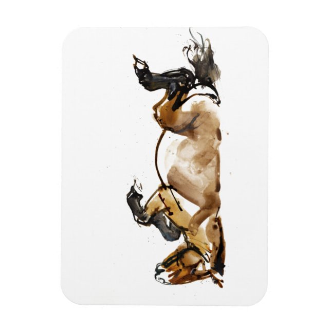 Imán Caballo rodante (Vertical)