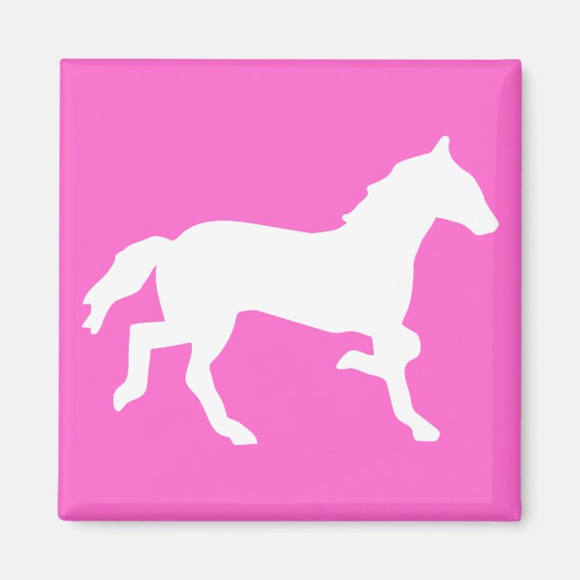 Imán caballo simple (Frente)