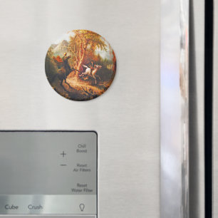 Imán Caballo sin cabeza persiguiendo a Ichabod Crane