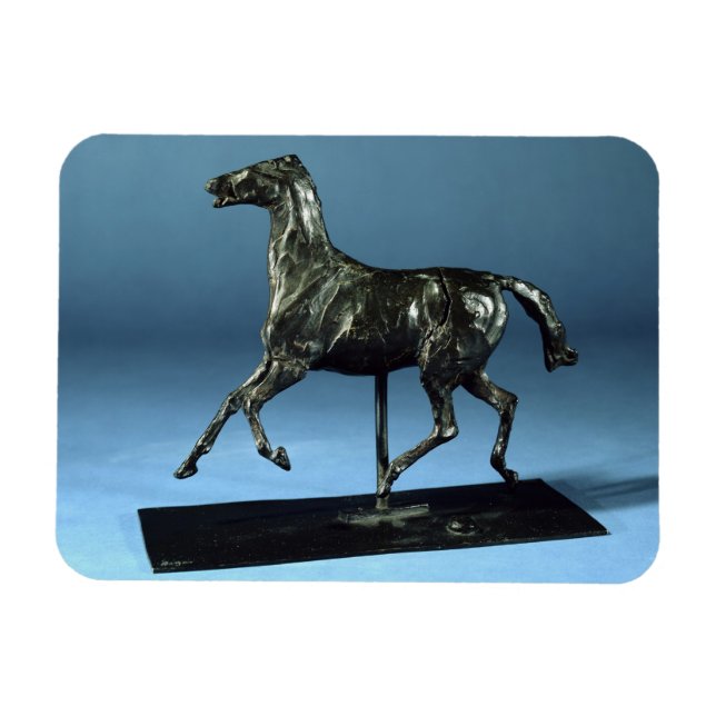 Imán Caballo trotando (bronce) (Horizontal)
