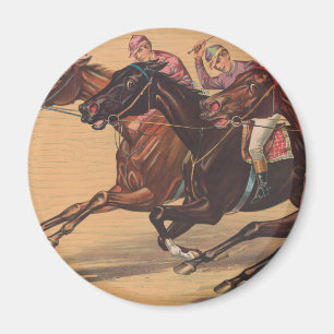 Imán Caballo y jockey superiores
