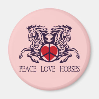 IMÁN CABALLOS DE AMOR DE LA PAZ