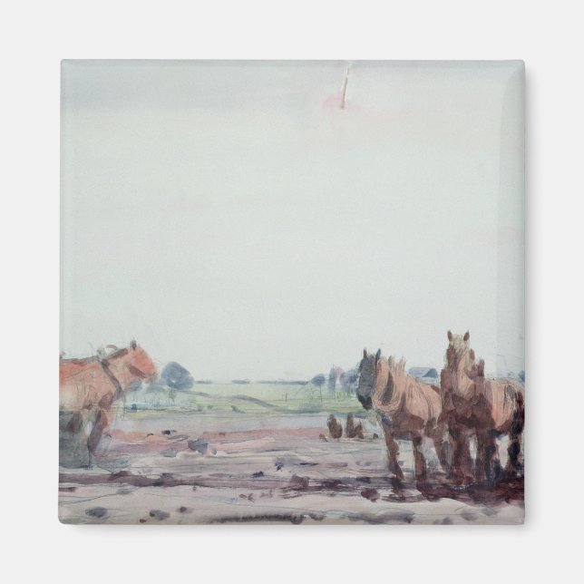 Imán Caballos de arado (Frente)