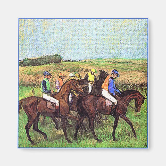 Imán Caballos de Degas (Frente)