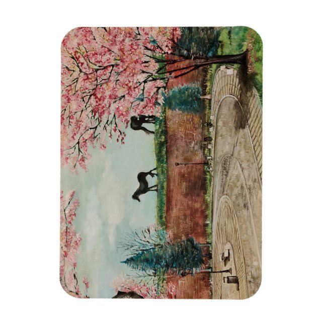 Imán Caballos de la guardia de la ciudad (Vertical)